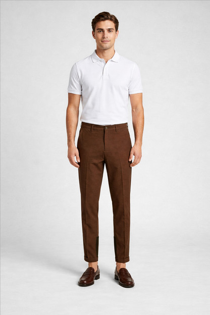 Pantalone wide capri full elastic