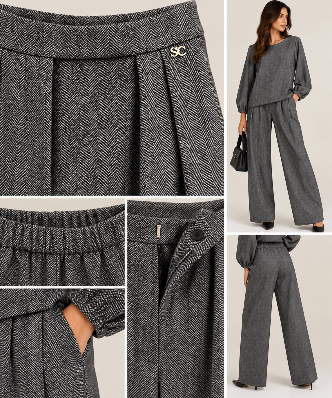 PANTALONE 28038 FALCO 1 RESCA AMMAGLIATA