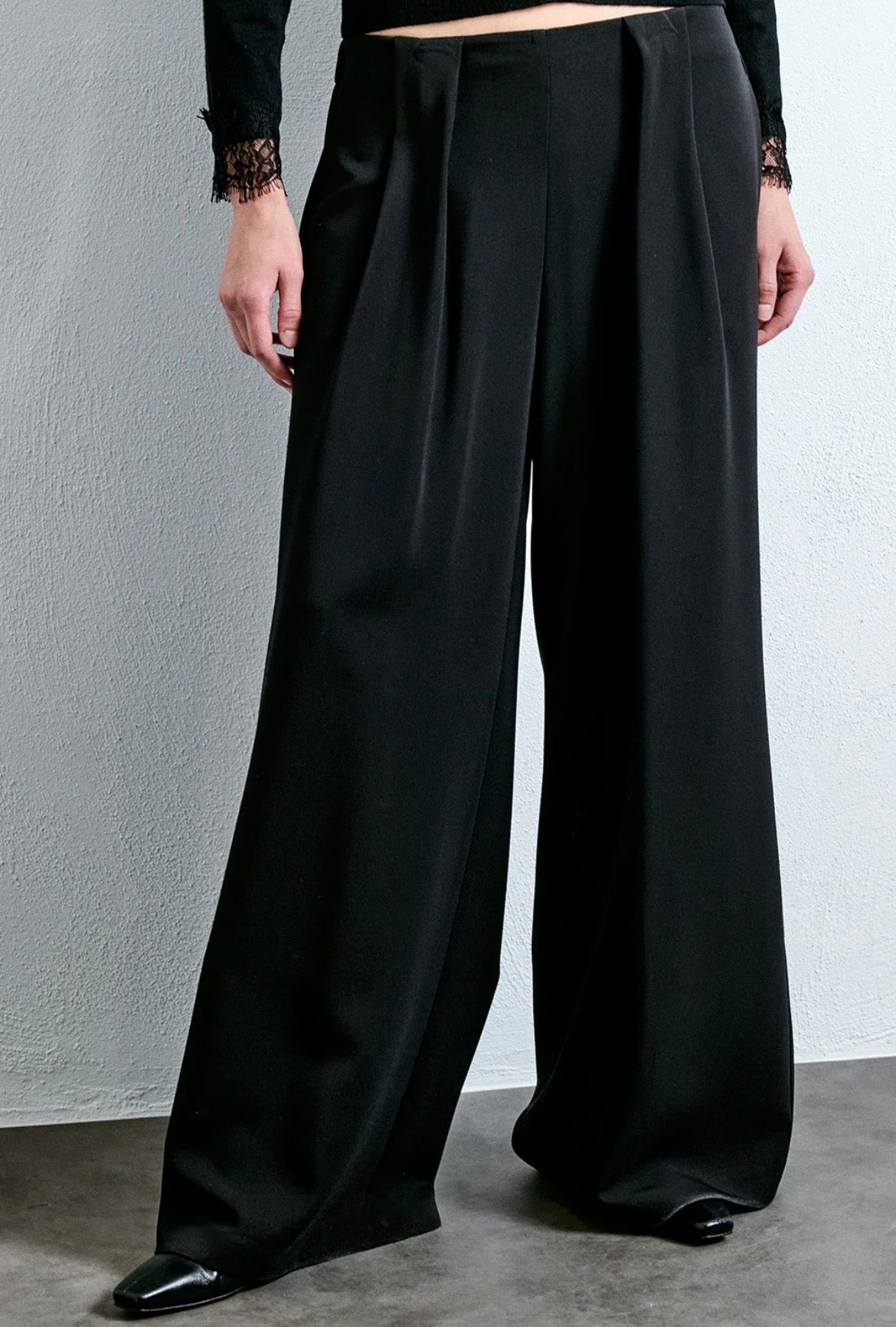 PANTALONE FULL LENGTH NERO