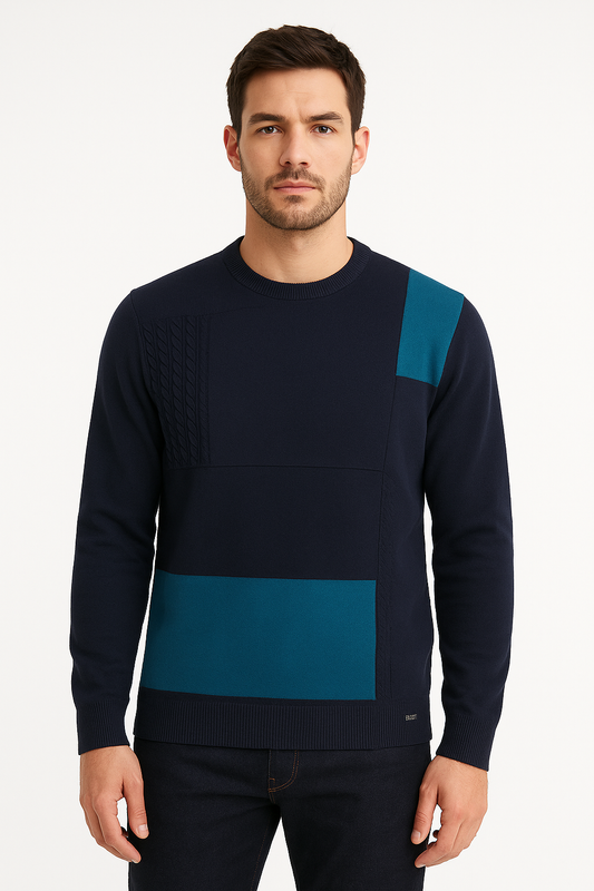 Pull g/c patchwork viscosa