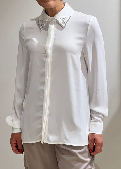 Camicia applicazione strass