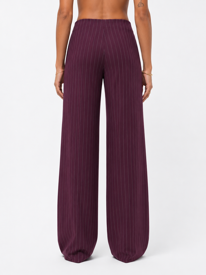 PANTALONE PALAZZO GESSATO