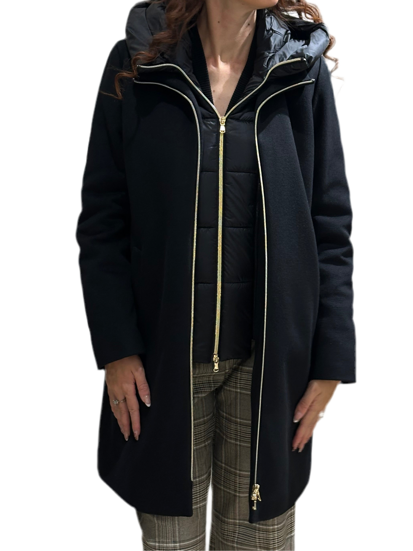 Cappotto Bacio Iimbottito lungo