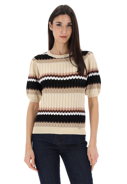 Maglia disegno chevron