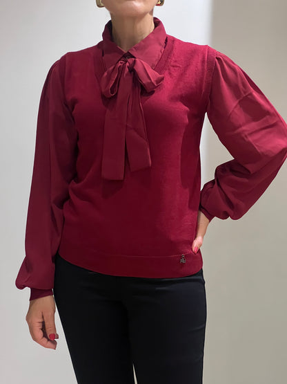 Maglia effetto gilet