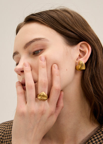 Anello cuore zicrinati