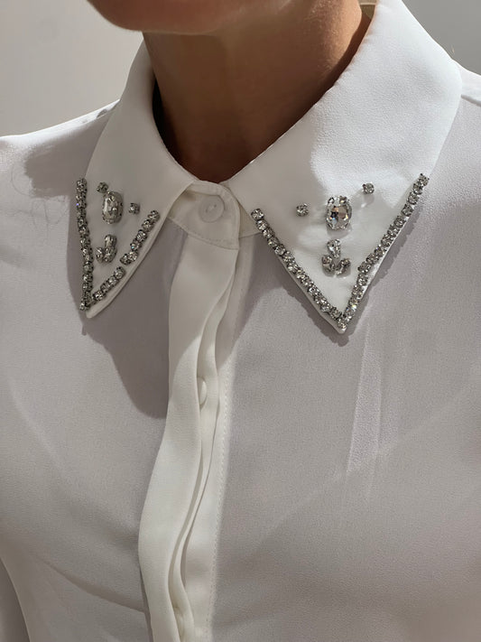 Camicia applicazione strass