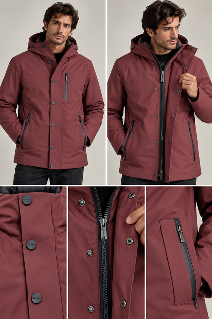Parka gommato