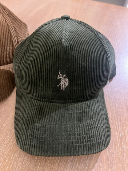 Cappello Armas velluto a coste logo unisex