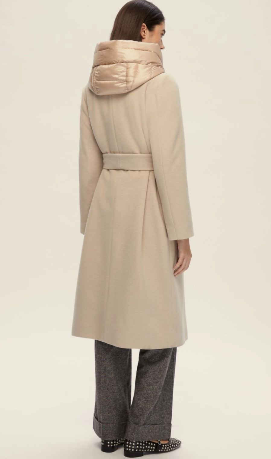 Cappotto Desiderio Emme Marella imbottito lungo