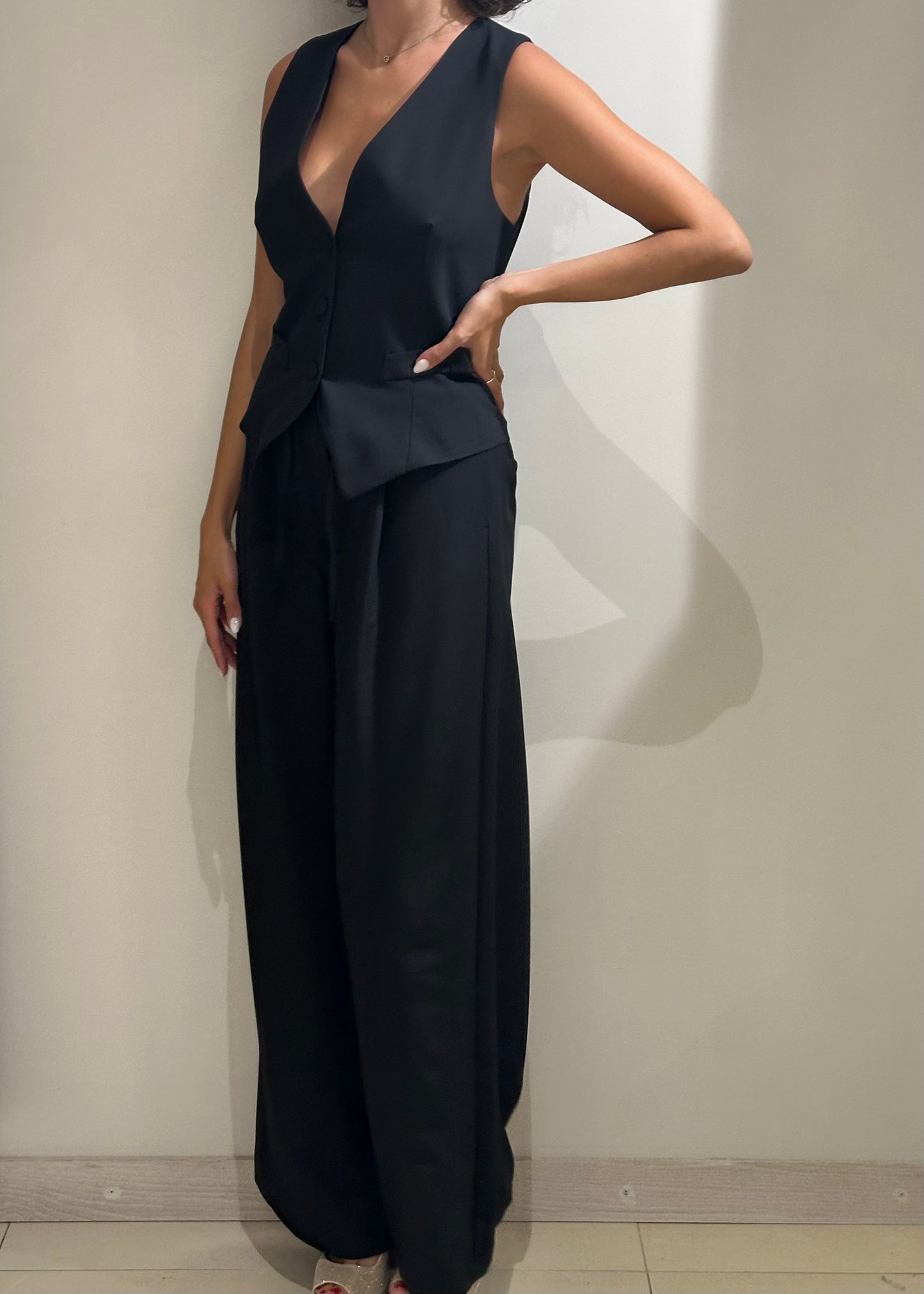 Gilet basic in grigio o nero