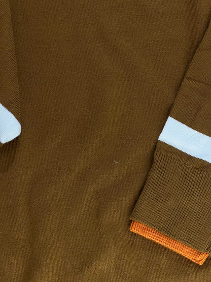 Maglia g/c c/contrasto