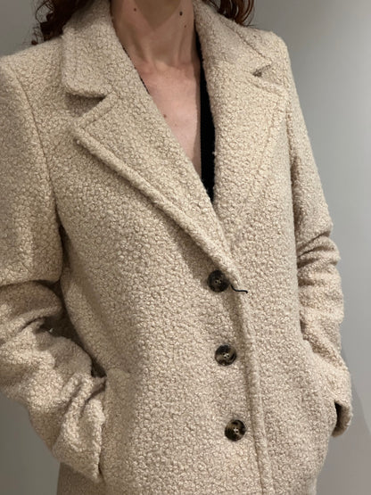Cappotto Ghinea jersey bouclè