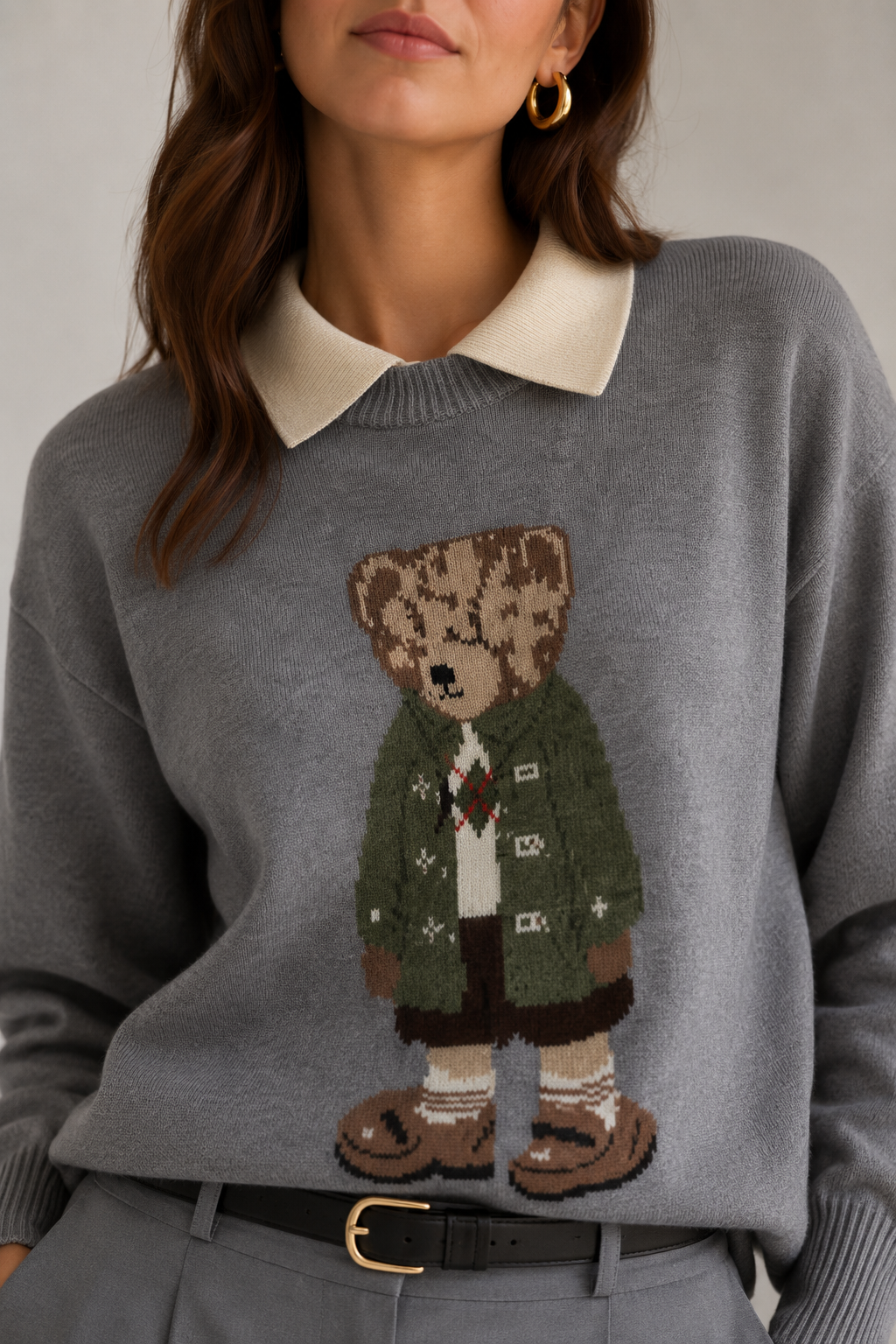 MAGLIA CON ORSO