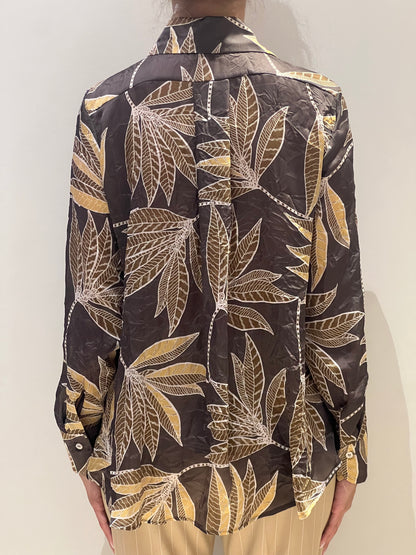 Camicia Facella raso chiffon stamp