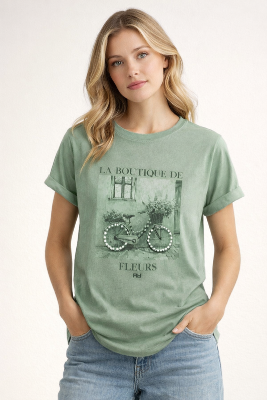 T-shirt bicicletta