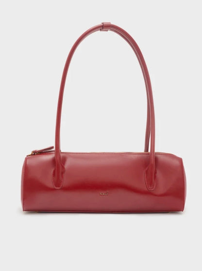 BORSA BILLIE BAGUETTE A SPALLA ROSSO