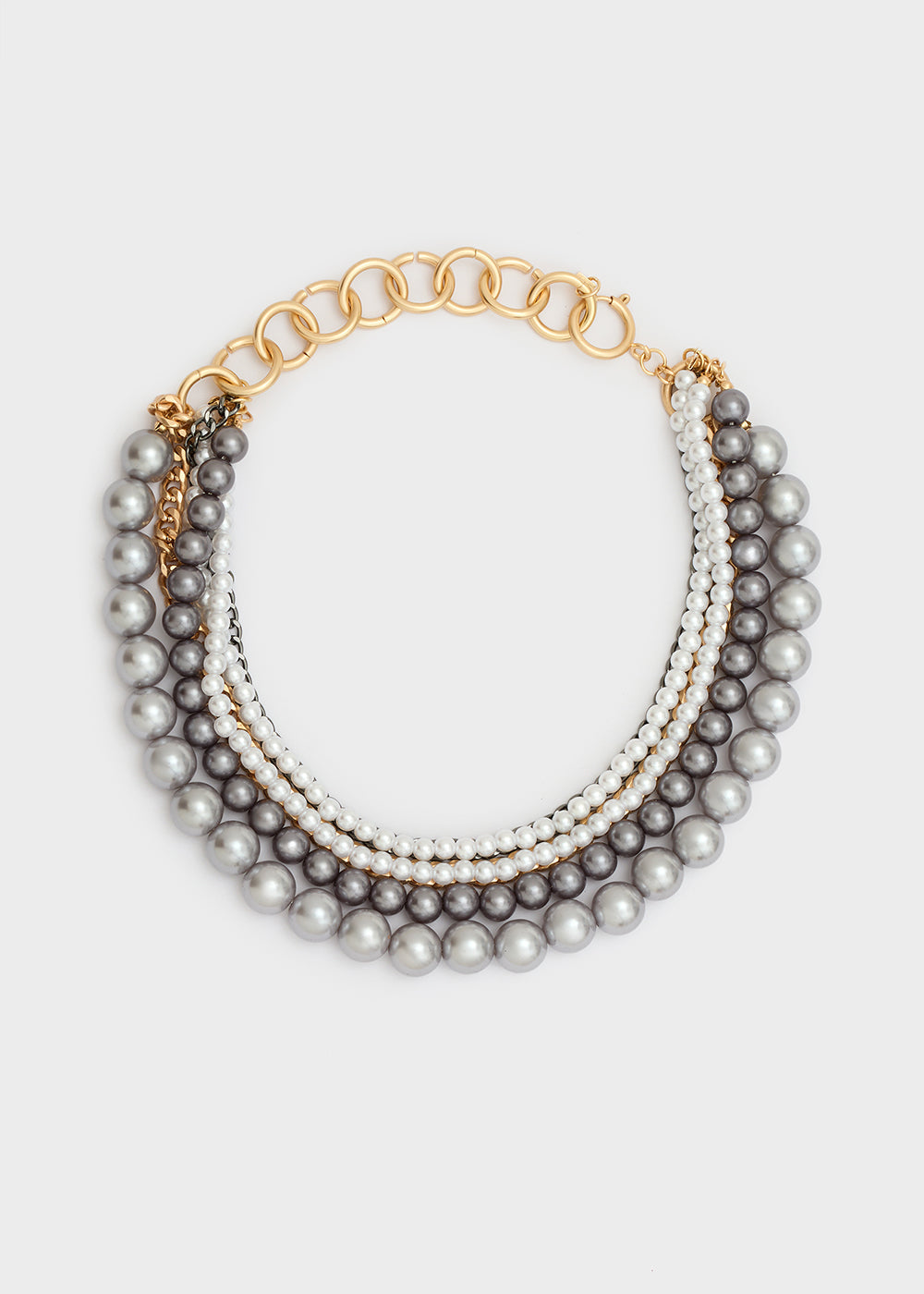 Collana multifilo perle