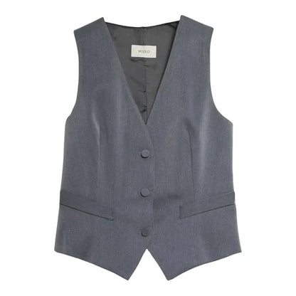 Gilet basic in grigio o nero