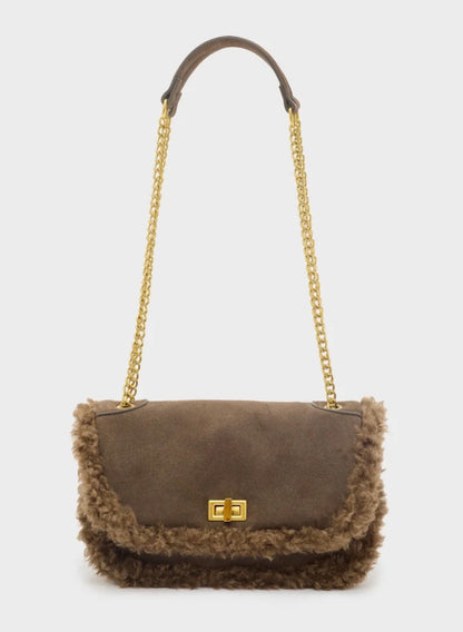 BORSA ERIN A SPALLA TORTORA