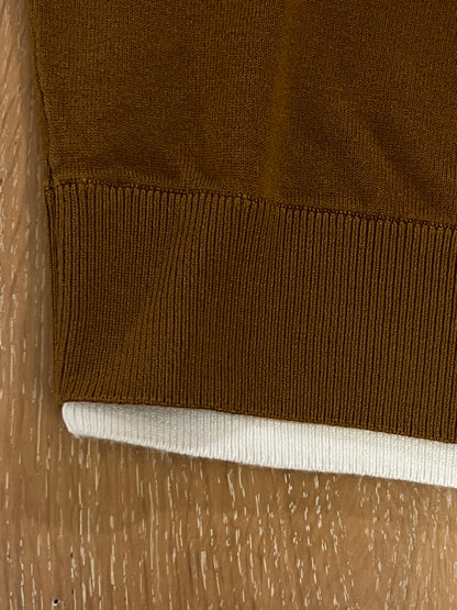 Maglia g/c c/contrasto