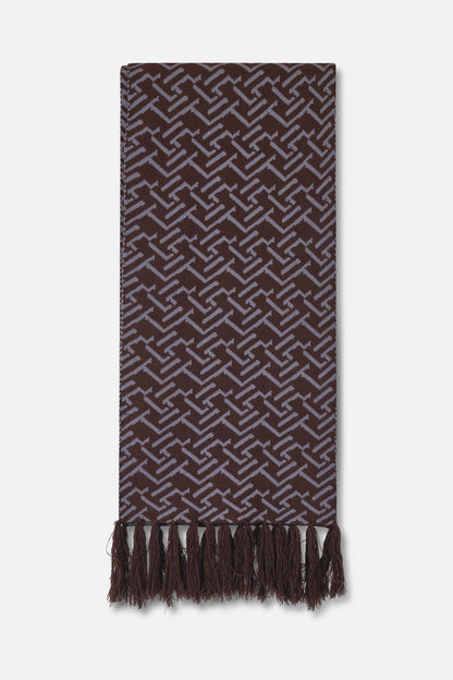 Sciarpa con frange