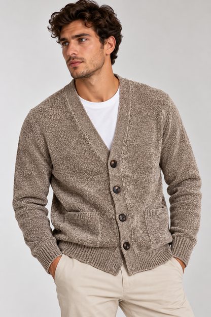 CARDIGAN SCOLLO V ML CINIGLIA