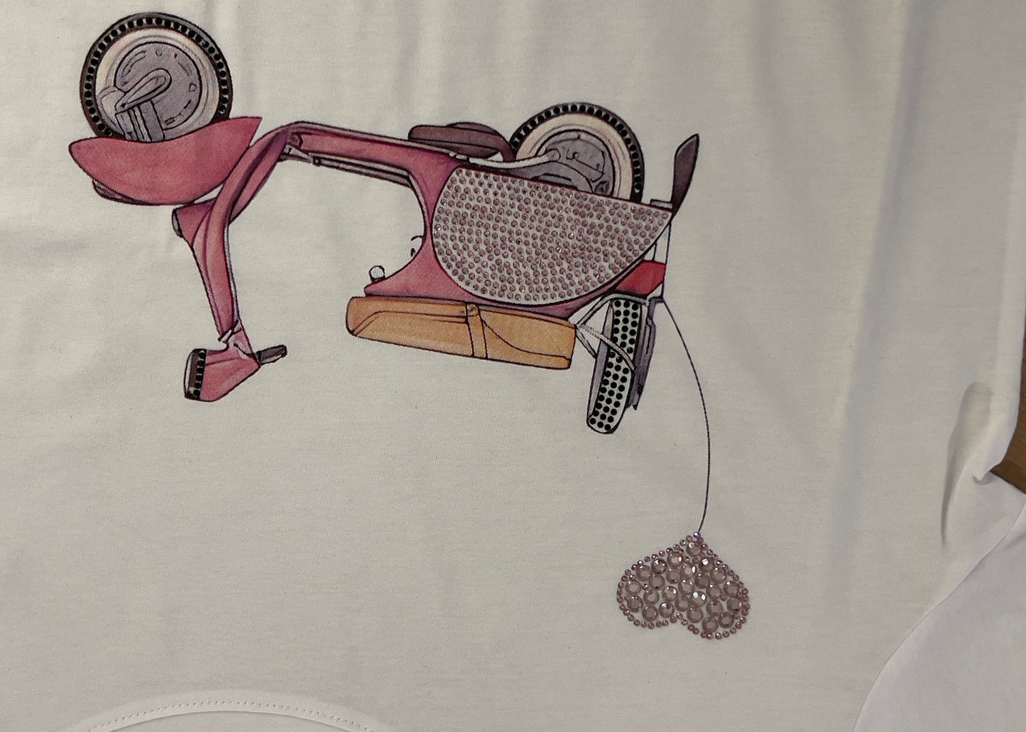 T Shirt Stampa Vespa