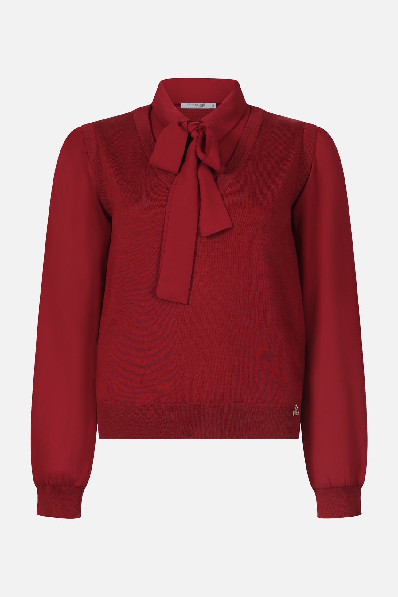 Maglia effetto gilet