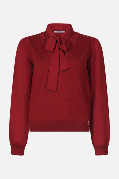 Maglia effetto gilet