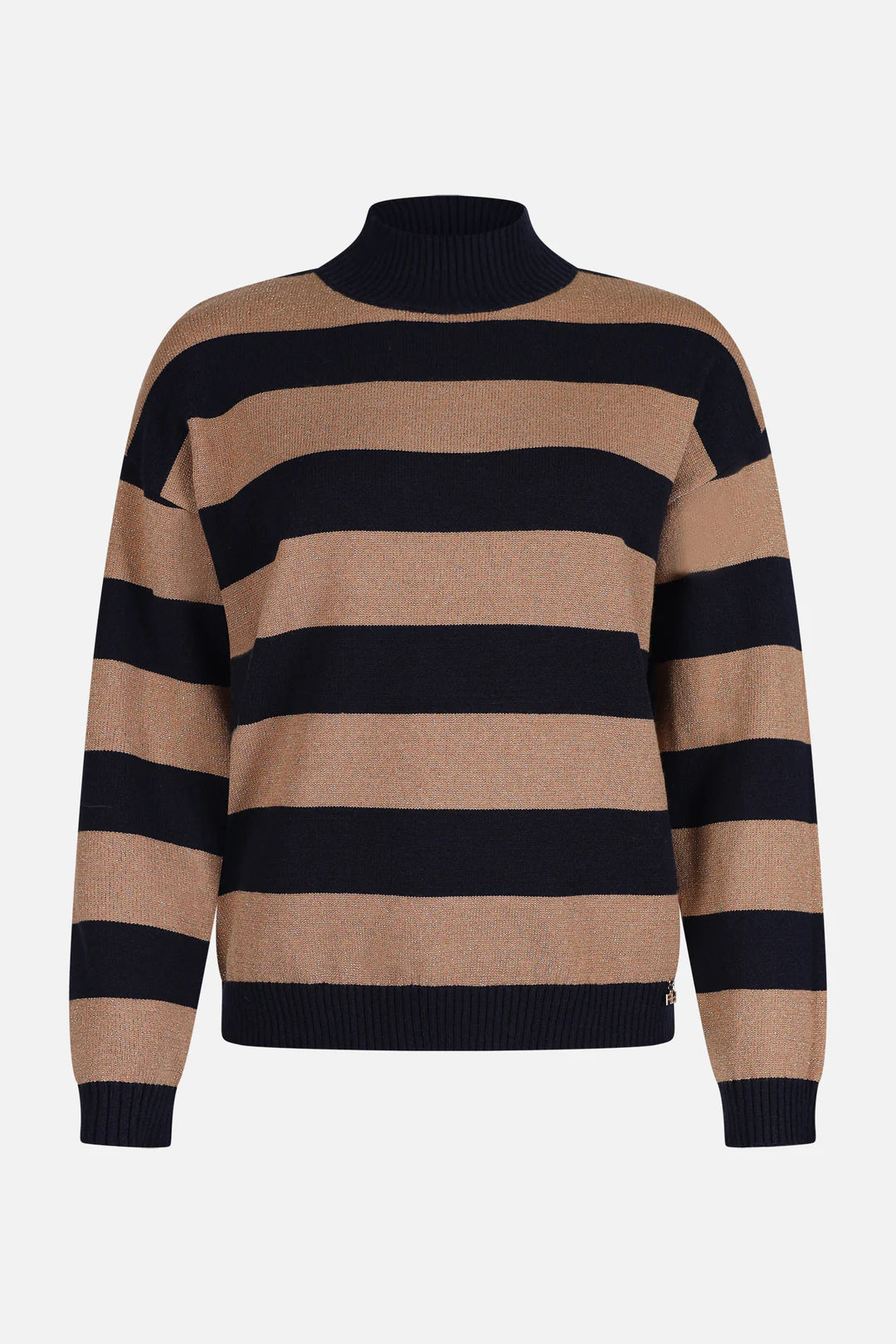 Maglia contrasti lurex