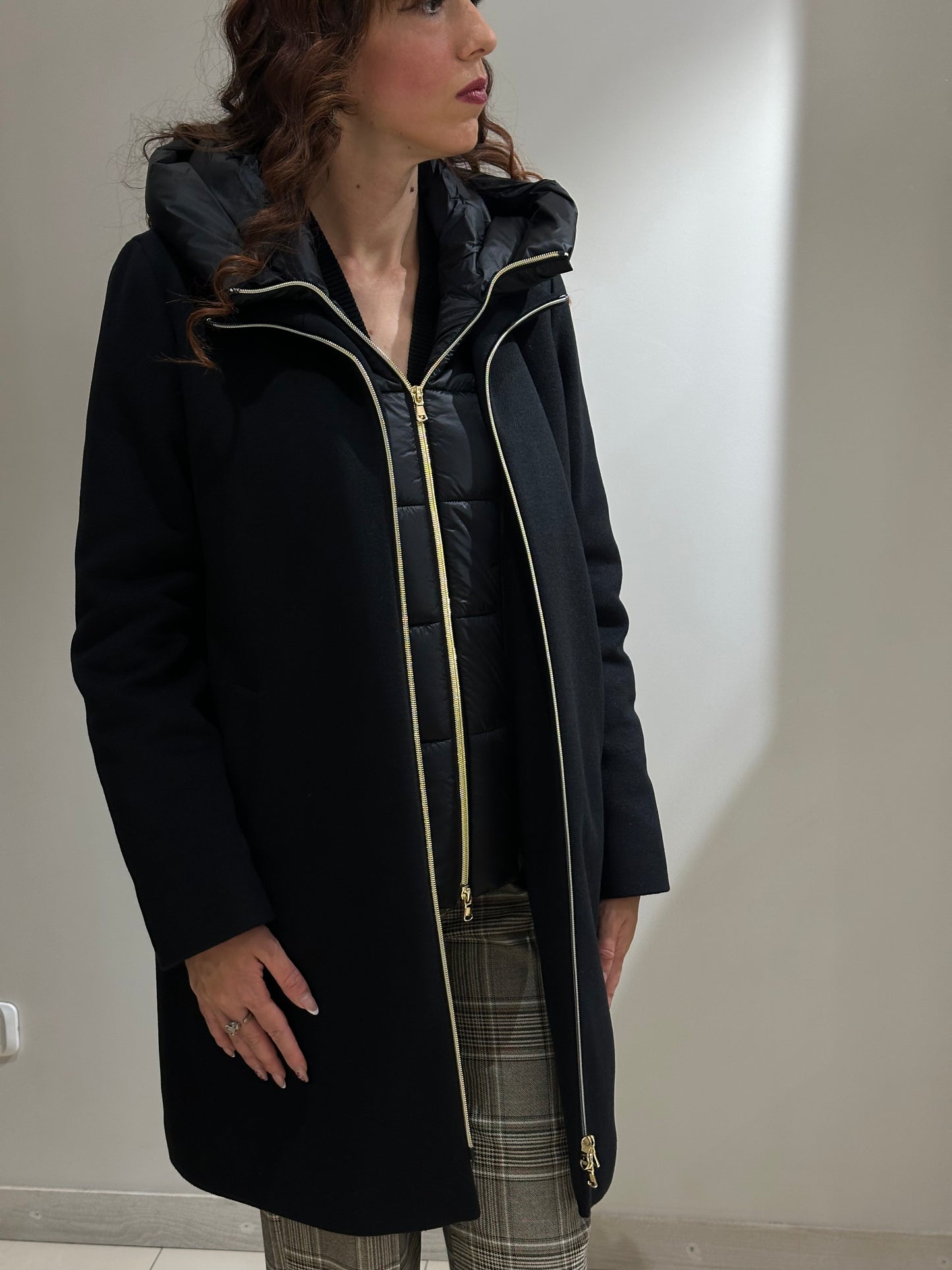 Cappotto Bacio Iimbottito lungo