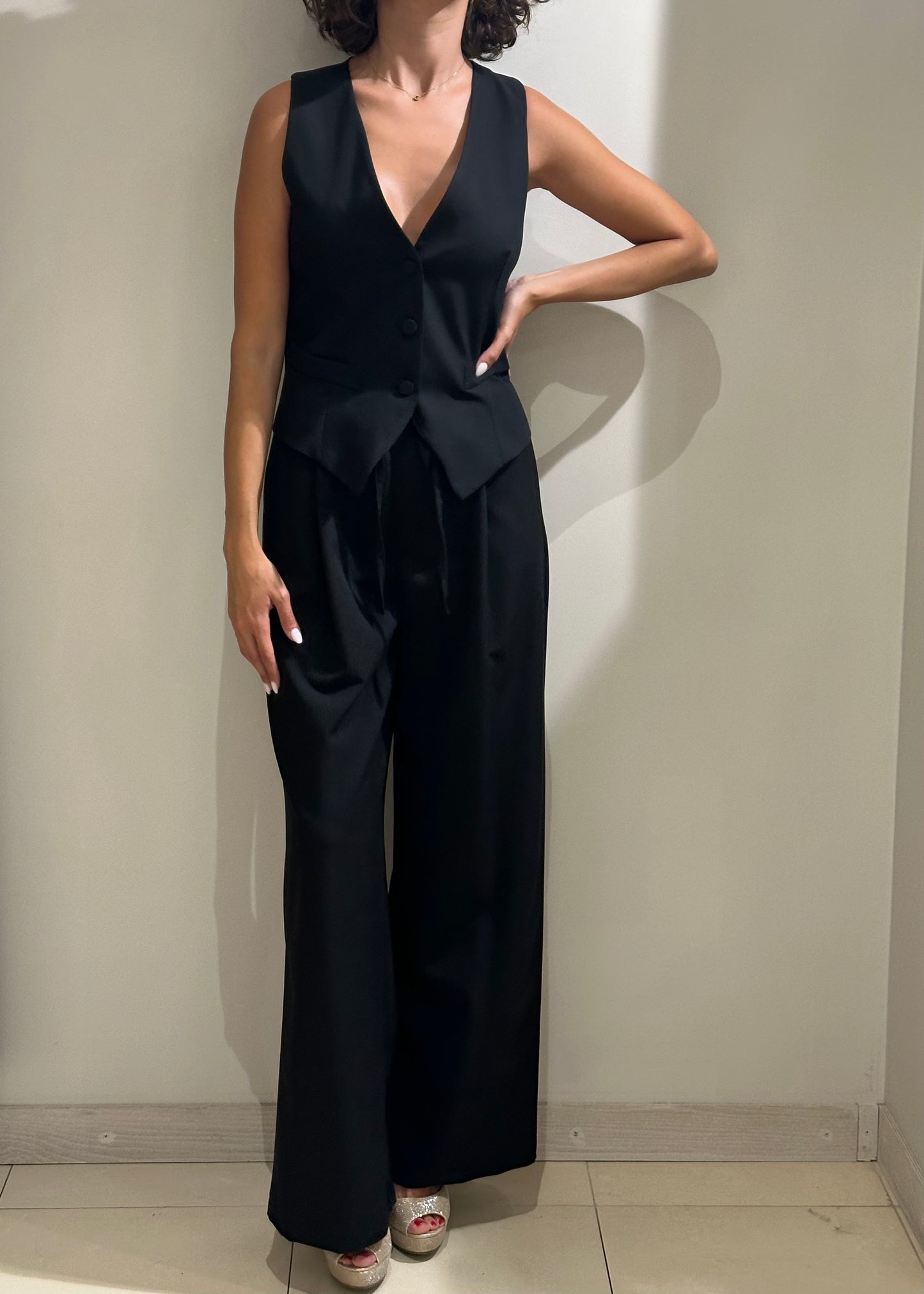 Gilet basic in grigio o nero