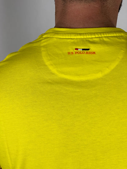 T-shirt Luca gialla