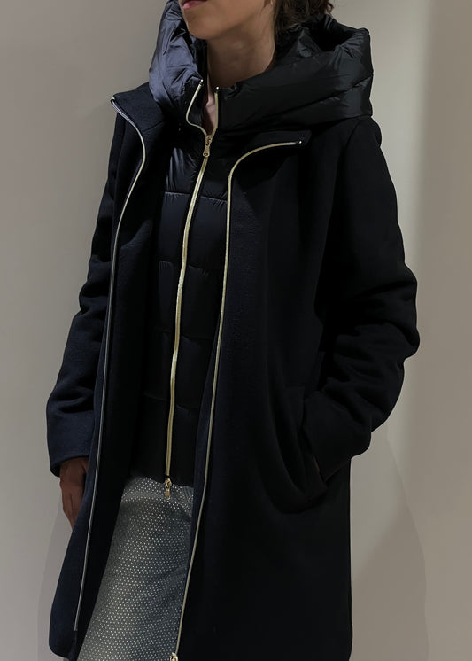 Cappotto Bacio Iimbottito lungo