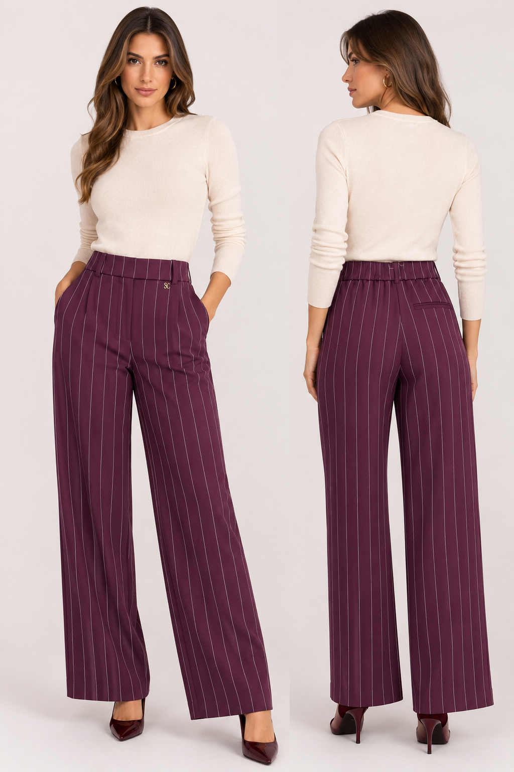 PANTALONE 27783 MANOLANA GESSATO