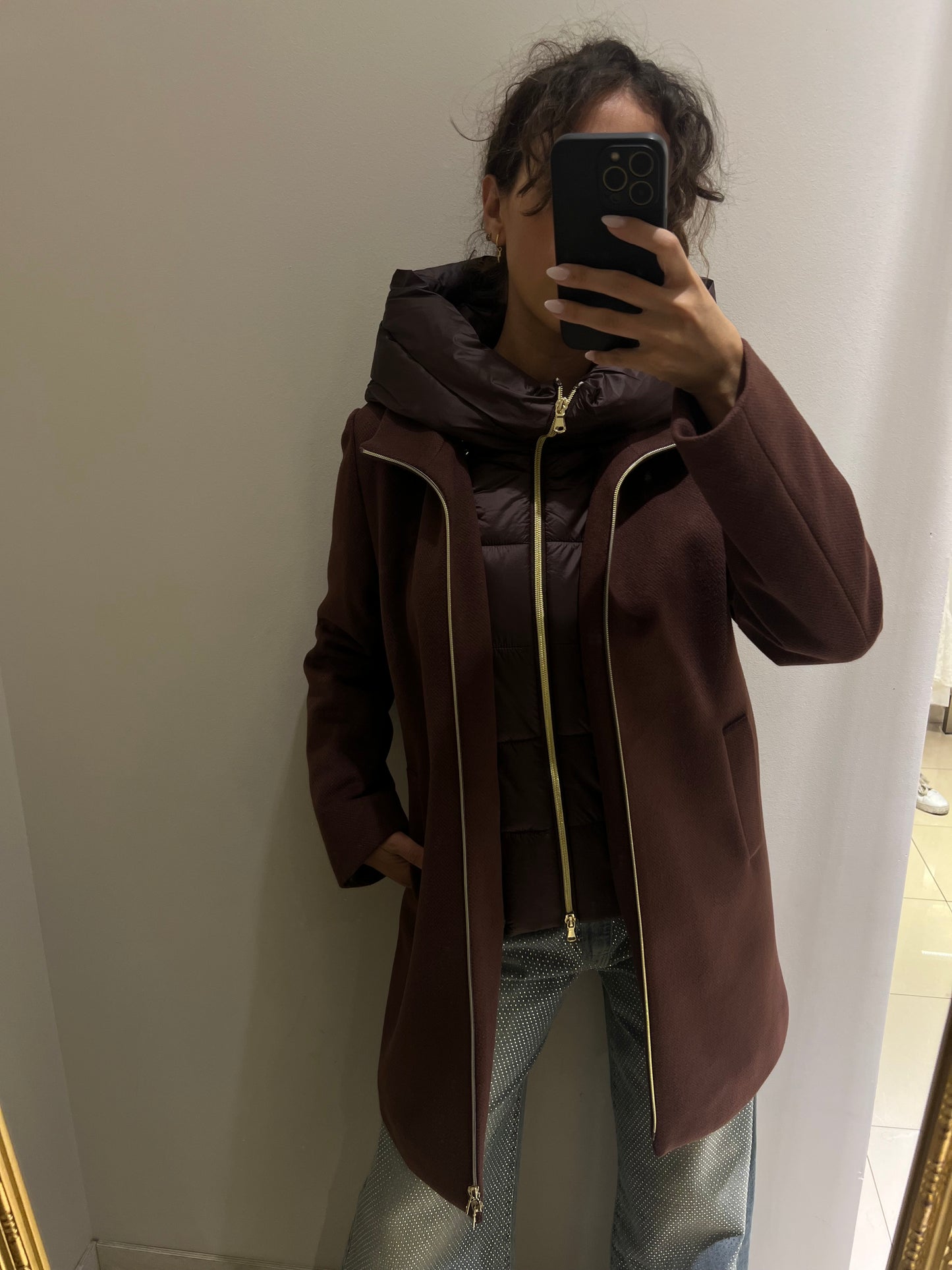 Cappotto Bacio Iimbottito lungo