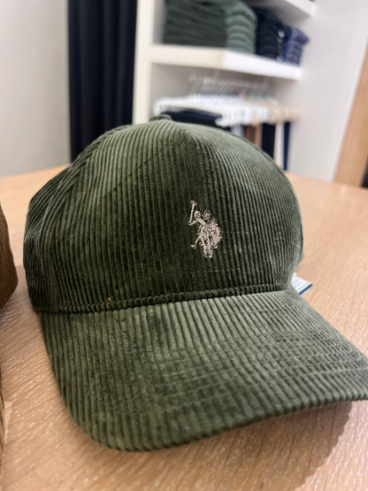 Cappello Armas velluto a coste logo unisex