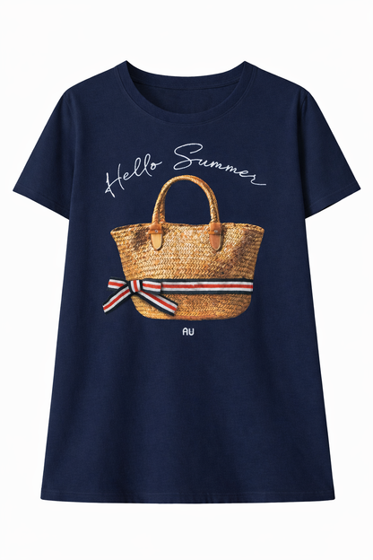 T-shirt stampa borsa
