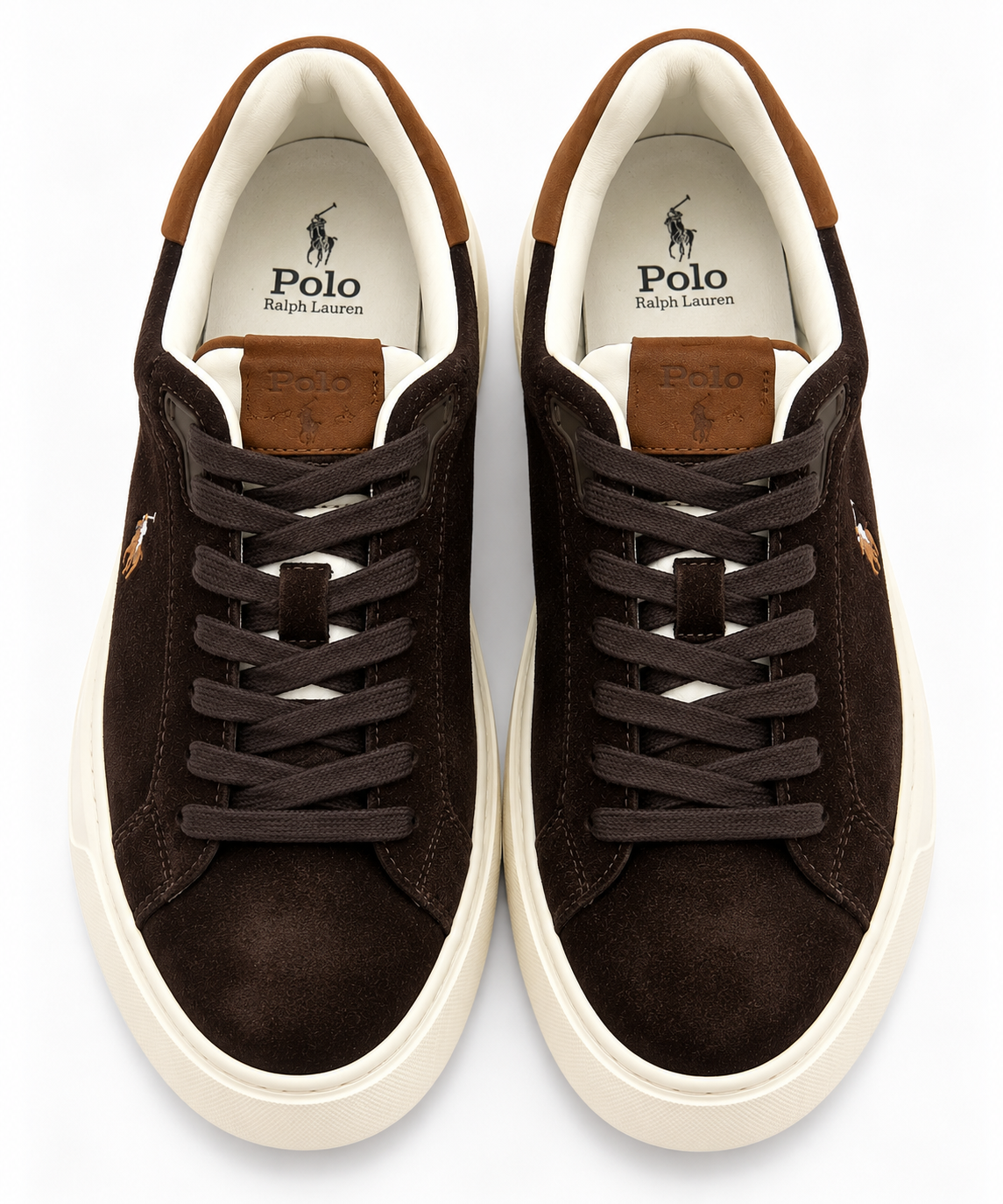 Scarpa moro Ralph lauren SUEDE/NUBUCK RLITE COURT SK L TL