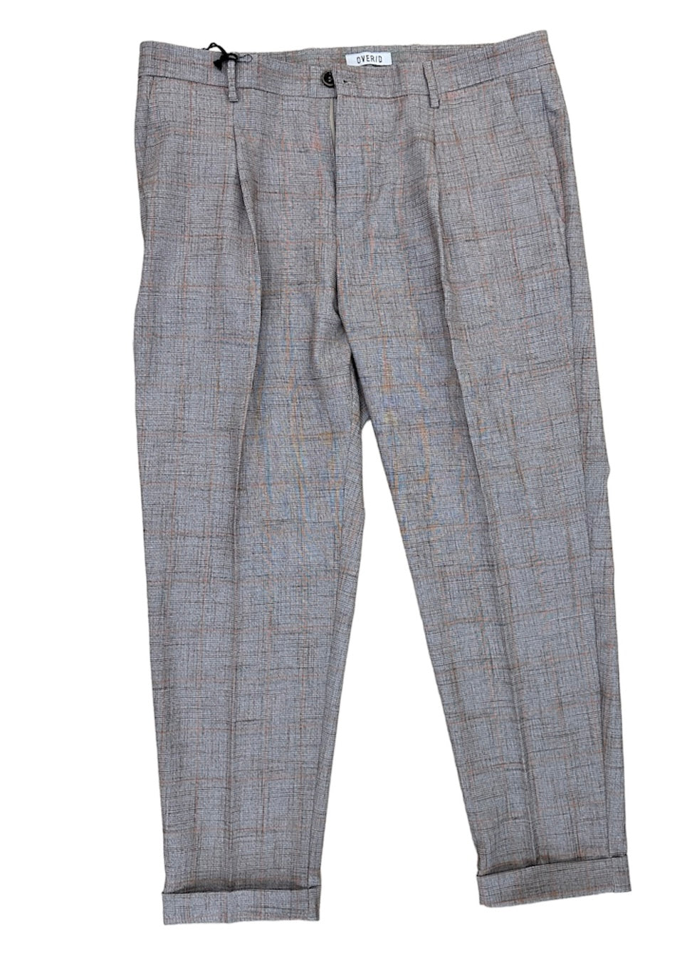 Pantalone con pince slim fit