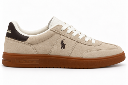 Scarpa beige Ralph laureSUEDE-BEDFORD PP-SK-LTL