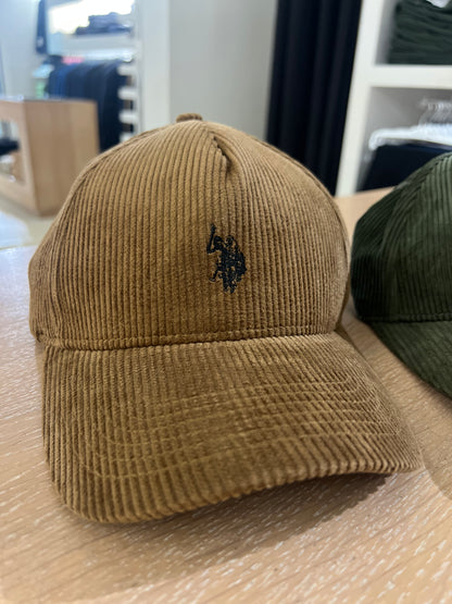 Cappello Armas velluto a coste logo unisex