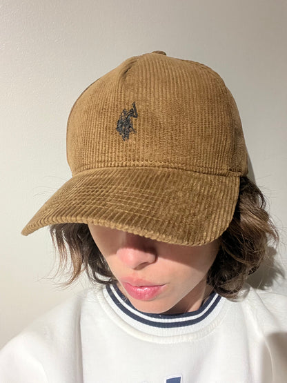 Cappello Armas velluto a coste logo unisex