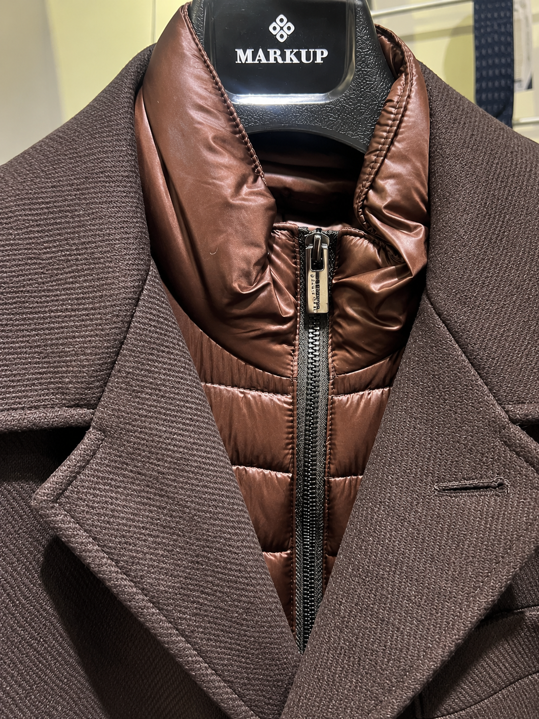 Cappotto panno pettorina tramanera