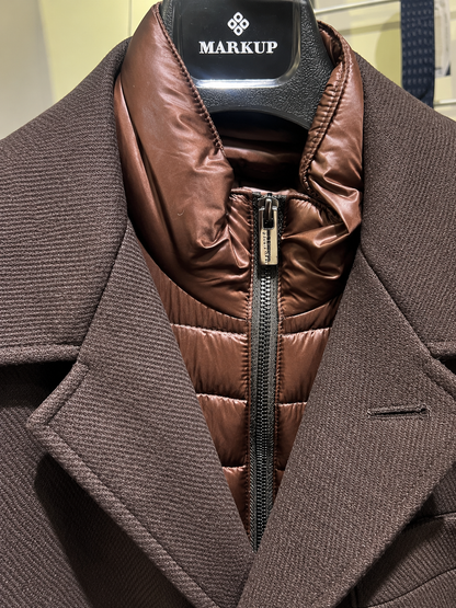 Cappotto panno pettorina tramanera