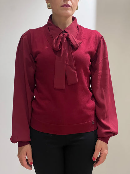 Maglia effetto gilet