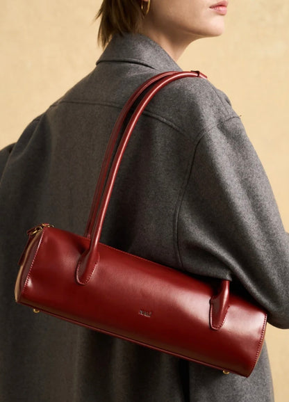 BORSA BILLIE BAGUETTE A SPALLA ROSSO