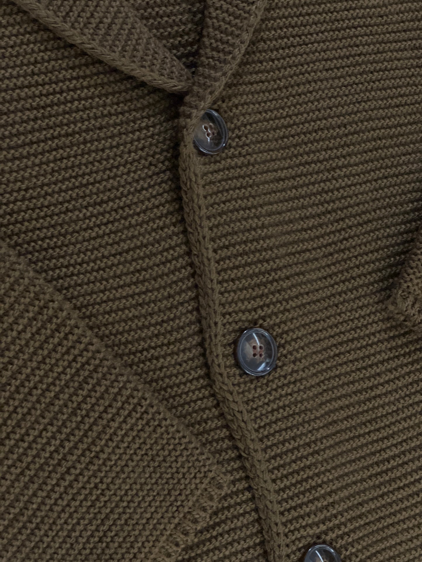 Cardigan  bottoni collo camicia