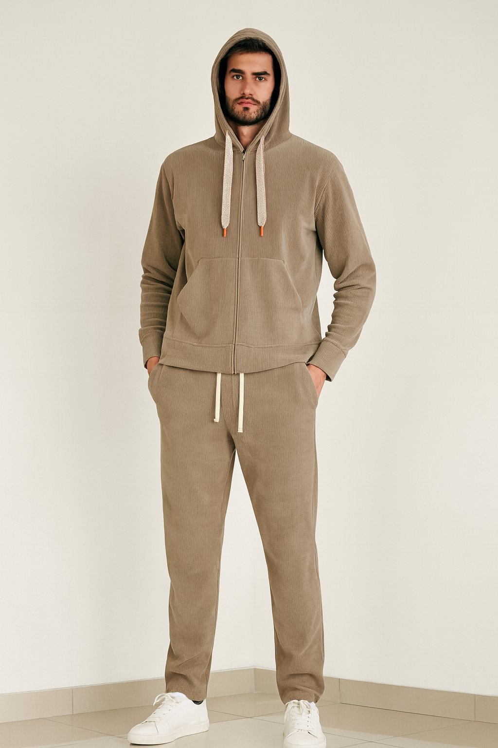 Felpa c/capp.full zip